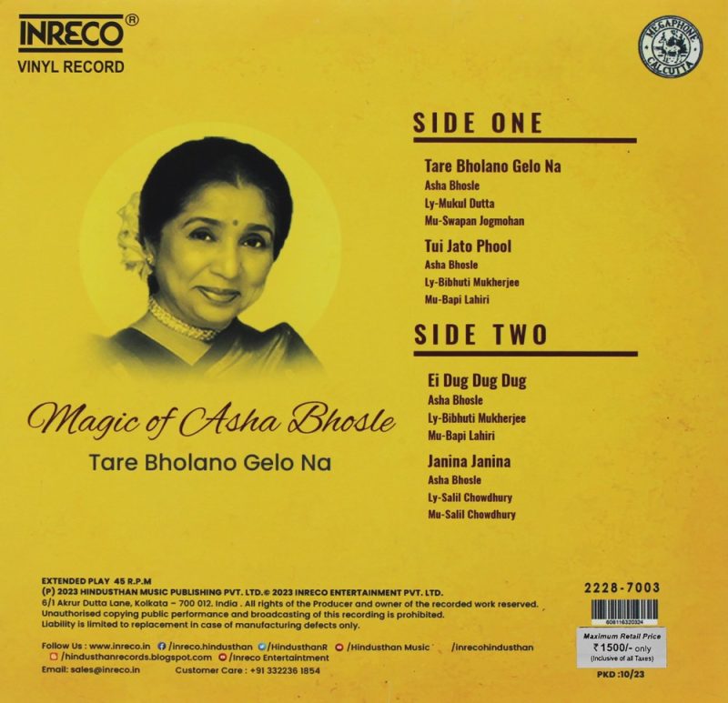 Asha Bhosle - Magic Of - 2228-7003
