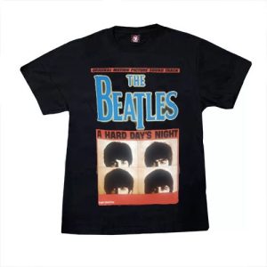 The Beatles - A Hard Day's Night T'Shirt Music - (100% Cotton) - TM237 - Size - Medium