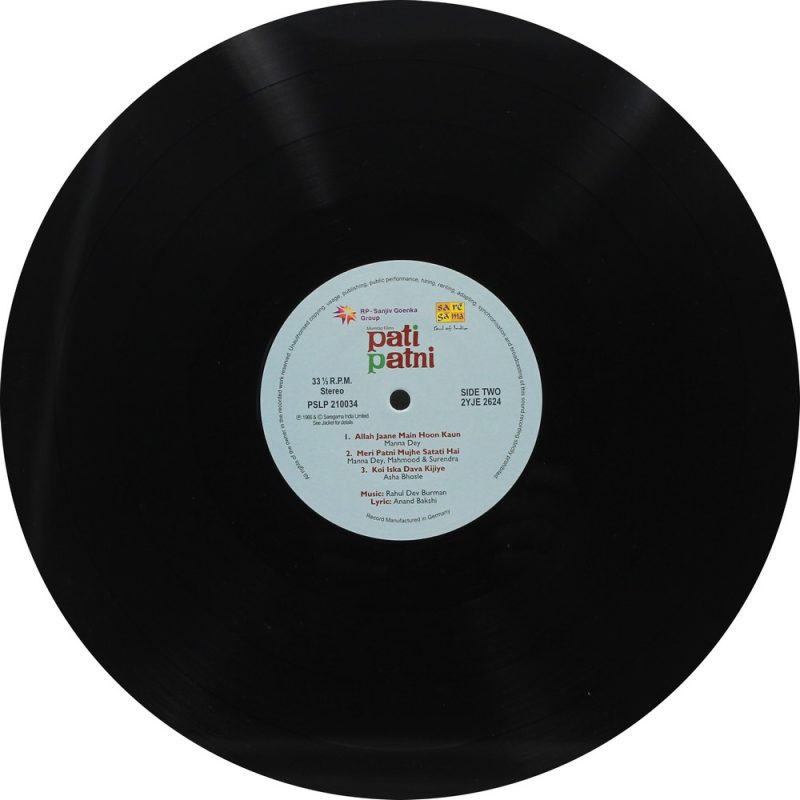 Pati Patni - PSLP 210034 - Cover Book Fold - New Released LP Vinyl Record