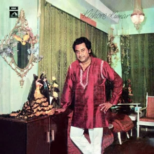 Kishore Kumar - EALP 4001 - (Condition - 85-90%) - Cover Reprinted - LP Record