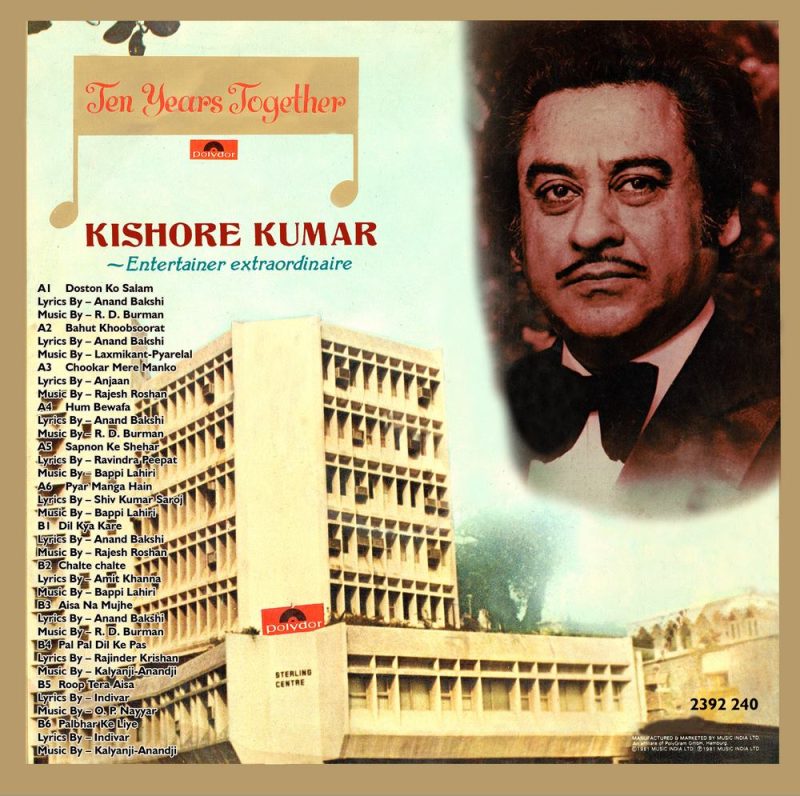 Kishore Kumar - Entertainer Extraordinaire - 2392 240