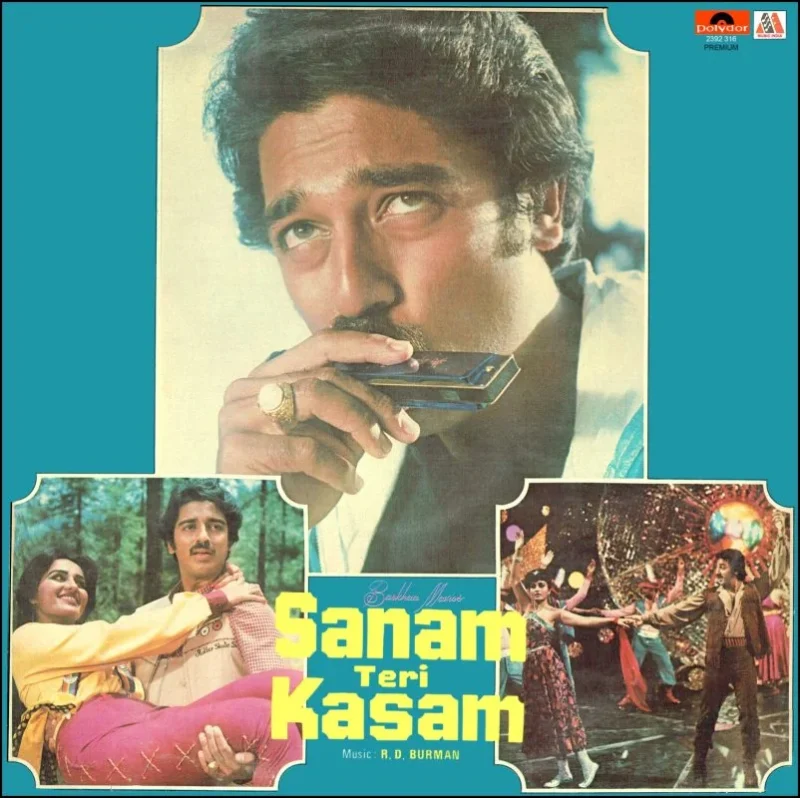 Sanam Teri Kasam - 2392 316 - (Condition 85-90%) - Cover Reprinted - LP Record