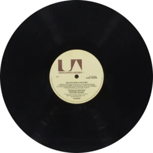 The Spy Who Loved Me - UAG 30098 - (90-95%) - CBF - English LP Vinyl