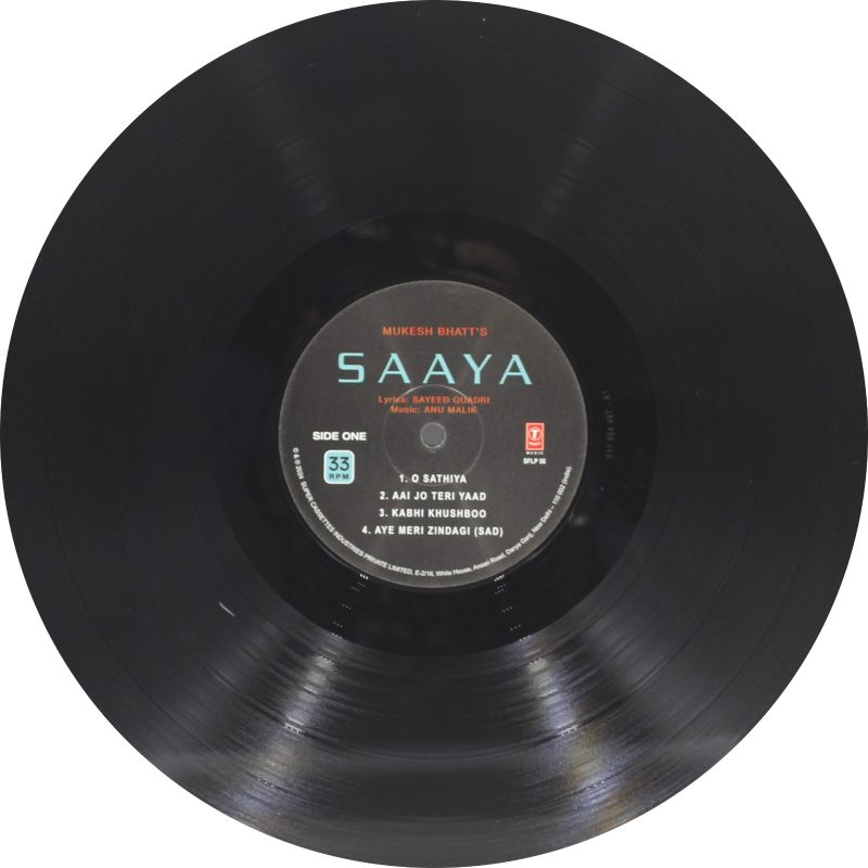 Saaya - SFLP 56 - New Release Hindi LP Vinyl Record