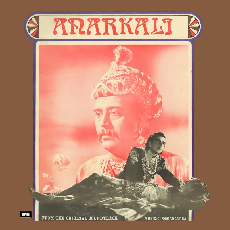 Anarkali - EALP 4021 - (Condition 85-90%) - Cover Reprinted - Bollywood LP Vinyl Record