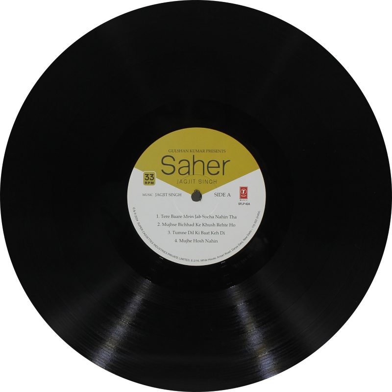 Jagjit Singh - Saher - SFLP 42A - LP Record