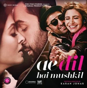 Ae Dil Hai Mushkil – VS34SONY0040 – Cover Book Fold - New Release Hindi LP Vinyl Record