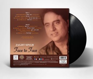 Jagjit Singh - Face To Face – VS34SONY0038 – New Release Hindi LP Vinyl Record