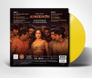 Agneepath - VS34SONY0037 - Cover Book Fold - Yellow Coloured - New Release Hindi LP Vinyl Record