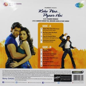 Kaho Naa... Pyaar Hai - S6710S00032 - New Release Hindi LP Vinyl Record