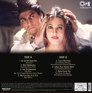 Pardes - New Release Hindi LP Vinyl Record