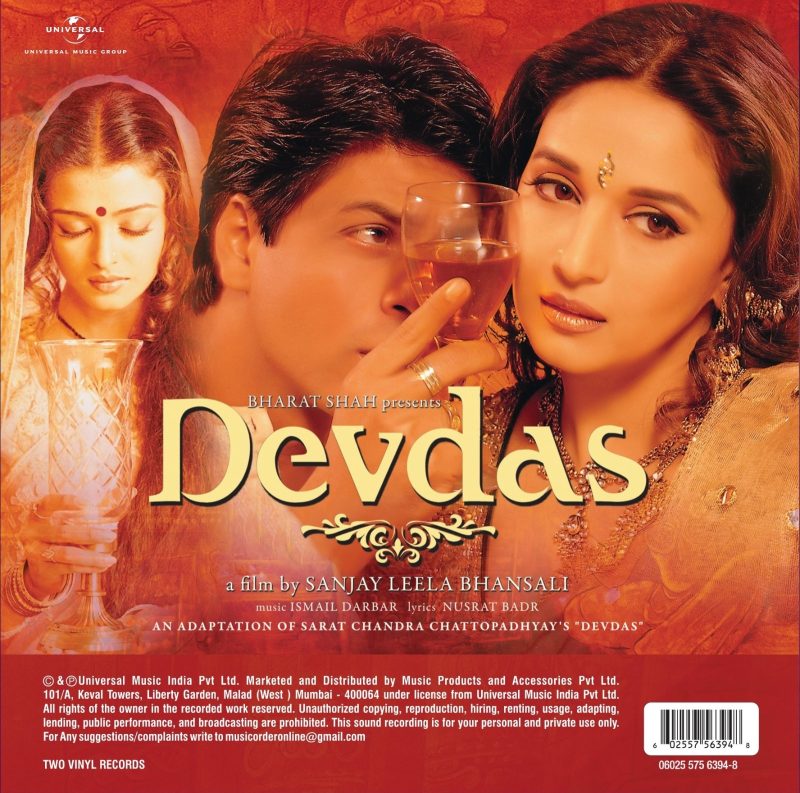 Devdas - 602557563948 - Cover Book Fold - New Release Hindi - 2LP Set