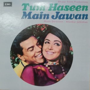 Tum Haseen Main Jawan - HFLP 3654 - (Condition 90-95%) - Cover Reprinted - LP Record