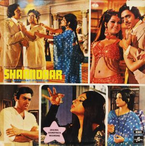 Shaandaar – 33ESX 14005 – (85-90%) - Bollywood Rare LP Vinyl Record