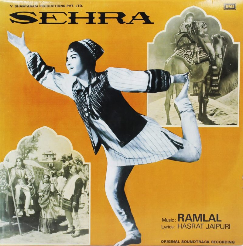 Sehra - 3AEX 5023 – (Condition 90-95%) – Cover Reprinted - Bollywood Rare LP Vinyl Record