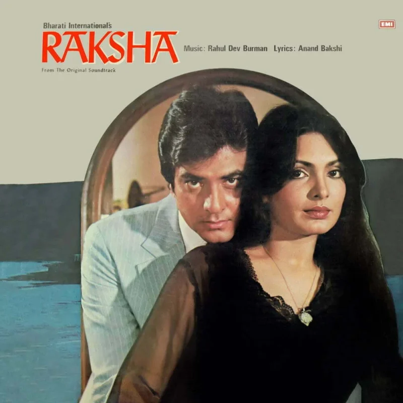 Raksha - ECLP 5753 - (85-90%) - CR - Bollywood LP Vinyl