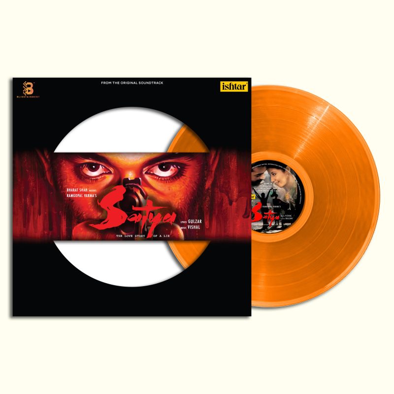 Satya - VCFR 3714N - Orange Coloured - New Released LP Hindi Vinyl