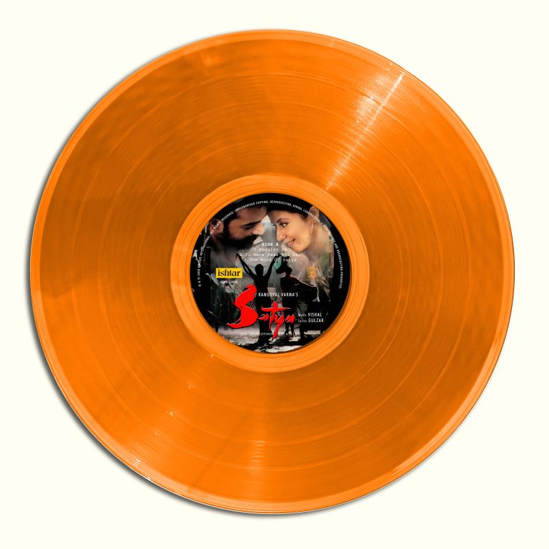 Satya - VCFR 3714N - Orange Coloured - New Released LP Hindi Vinyl