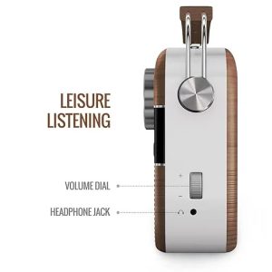 Saregama Carvaan Hindi - Portable Music Player with 5000 Preloaded Songs, FM/BT/AUX, Up to 5 hrs playtime (Oakwood Brown)