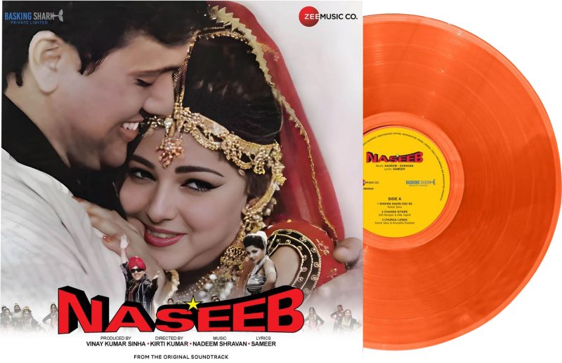 Naseeb - ZMC00438 - Orange Coloured - New Released LP Hindi Vinyl Record