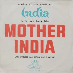 Mother India - 3AEX 5001 - (80-85%) - Angel First Pressing - LP Record