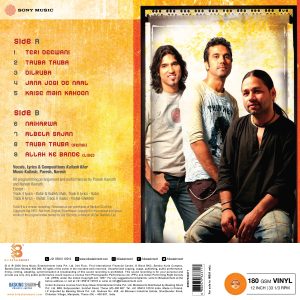 Kailash Kher - Kailasa - 886979363717 - Cover Book Fold - Record Colour - Orange - New Release Hindi LP Vinyl Record