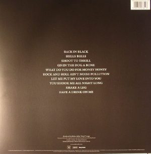 AC / DC - Back In Black - 5107651 – New Release English LP Vinyl Record