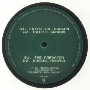 Tim Harper – Enter The Dragon – THC 1 - New Release English LP Vinyl Record