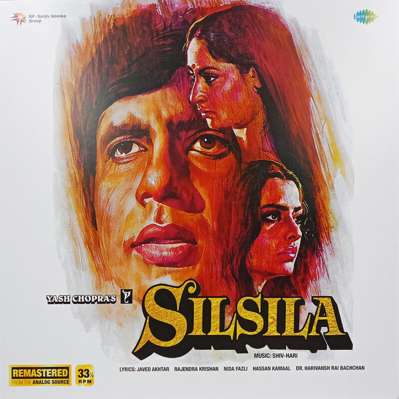 Silsila - 8902057490259 – Cover Book Fold - New Release Hindi LP Vinyl Record