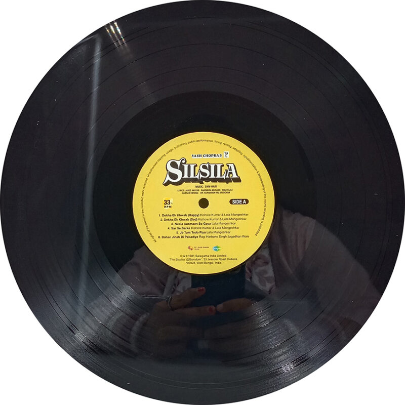 Silsila - 8902057490259 – Cover Book Fold - New Release Hindi LP Vinyl Record