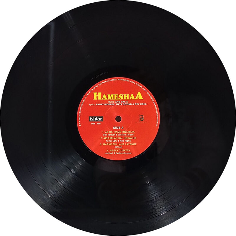 Hameshaa - VCFS 3591 - New Released Hindi LP Vinyl Record