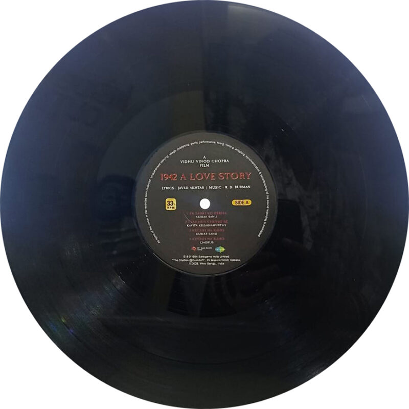 1942 A Love Story - 8902057490280 - New Release Hindi LP Vinyl Record