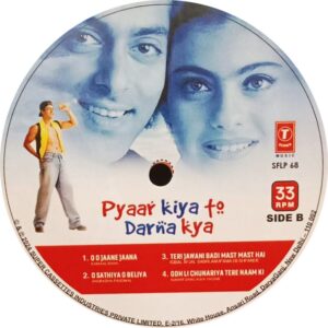 Pyaar Kiya To Darna Kya - SFLP 68 - CBF - New Released LP Hindi Vinyl