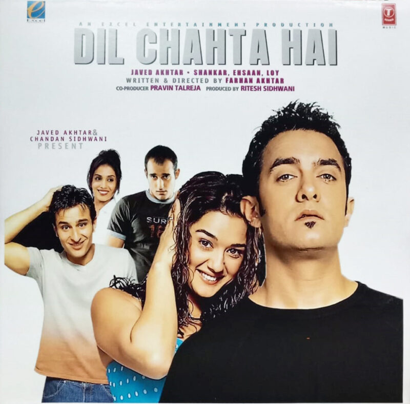 Dil Chahta Hai – SFLP 20A – Cover Book Fold - New Release Hindi LP Vinyl Record