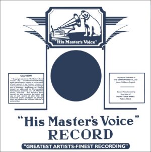 78 RPM - HMV Blue Cover - 25 Pieces