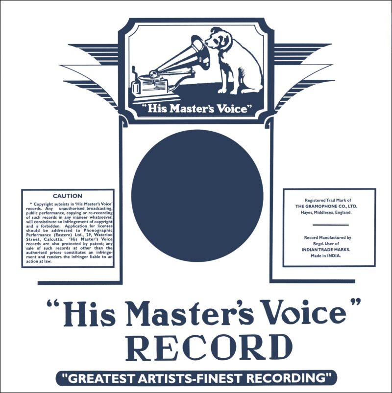 78 RPM - HMV Blue Cover - 25 Pieces