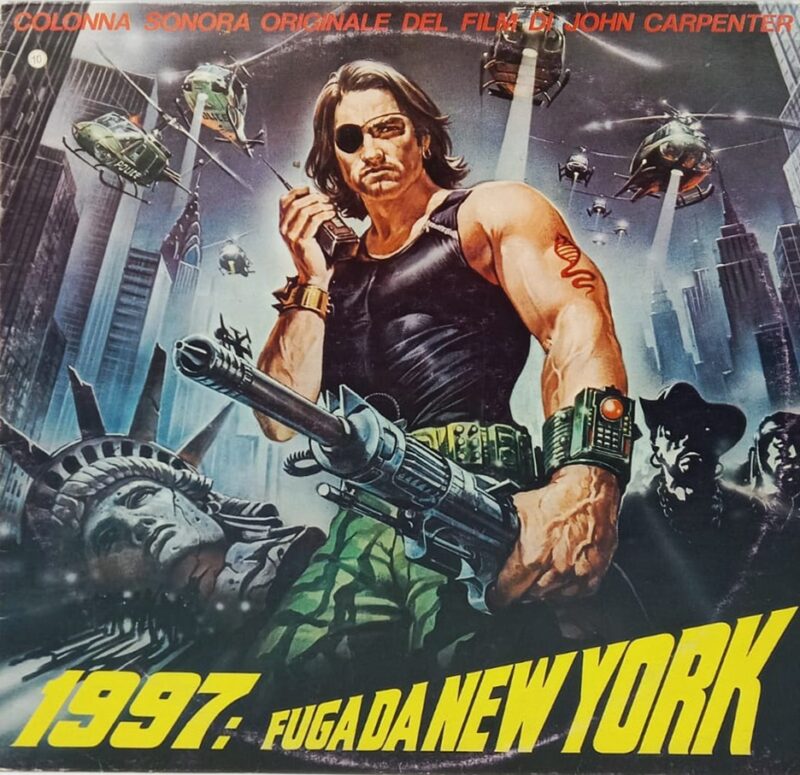 John Carpenter & Alan Howarth - 1997: Fuga Da New York - VIP 20285 - (Condition 90-95%) - LP Record