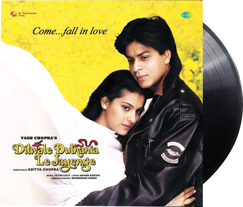 Dilwale Dulhania Le Jayenge - 8902057490136 - New Released Hindi LP Vinyl Record  