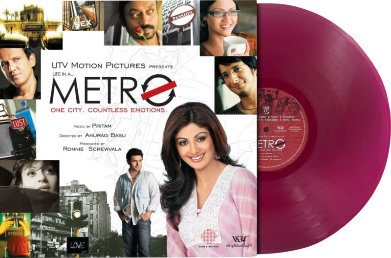 Metro - 88697083591 - Record Colour - Magenta -  New Released Hindi LP Vinyl Record  