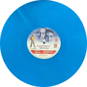 Pyaar Kiya To Darna Kya - SFLP 68 - Cover Book Fold - Record Colour - Sky Blue - LP Vinyl