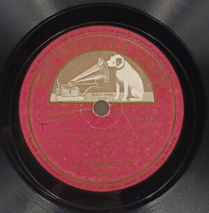 Narayanrao Vyas - N. 5721 - 78RPM Private Songs Vinyl Record