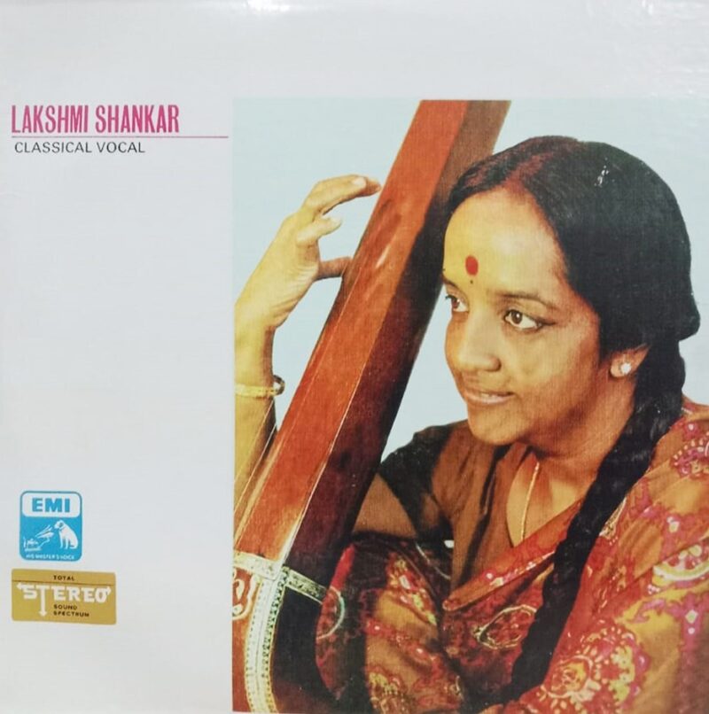 Lakshmi Shankar - ECSD 2724 - (Condition 80-85%) - HMV Black Label - Cover Reprinted - LP Record