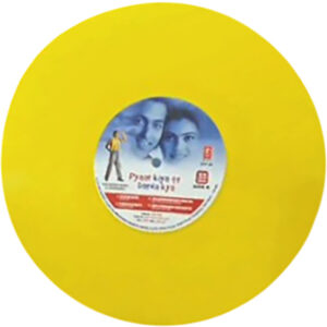 Pyaar Kiya To Darna Kya - SFLP 68 - Cover Book Fold - Record Colour - Yellow - LP Vinyl