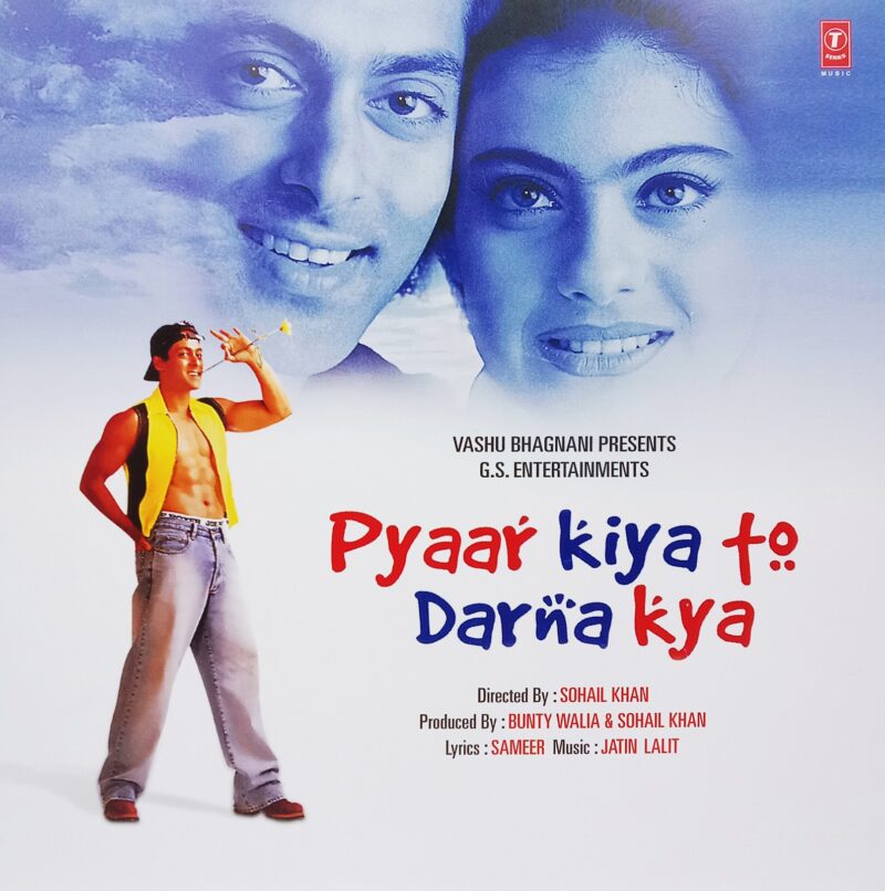 Pyaar Kiya To Darna Kya - SFLP 68 - Cover Book Fold - Record Colour - Yellow - LP Vinyl