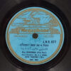 Kananbla - J.N.G. 877 - 78RPM Private Song Vinyl Record