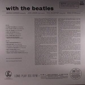 The Beatles - With The Beatles (Remastered) - 382420 1 - New Release English LP Vinyl Record