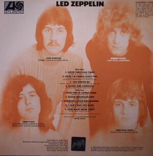 Led Zeppelin: Led Zeppelin I (Remastered) - (081227966416) - New Release English LP Vinyl Record