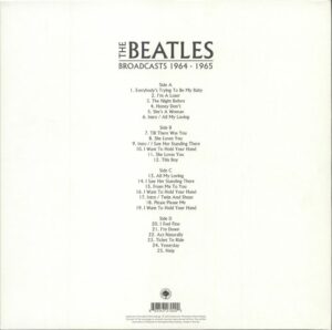 The BEATLES - Broadcasts 1964-1965 - EWR 018 - New Release English LP Vinyl Record