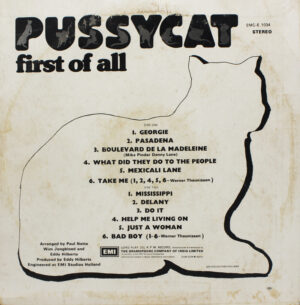 Pussycat - First Of All - EMC-E 1034 – English LP Vinyl Record