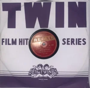 Fida Hussain & Party  RL. 442- 78RPM Private Song Vinyl Record 10